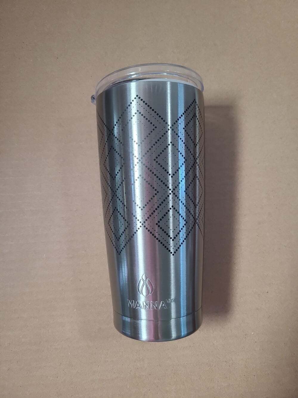 Manna Maverick Tumbler 20oz Stainless Steel Architect - Drink Through Hole Lid